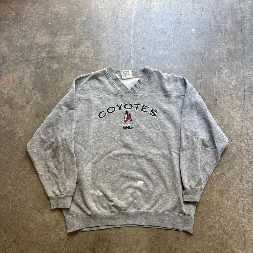 Vintage Arizona Phoenix Coyotes Lee Sports Crewneck‎ Sweatshirt